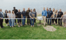 Warsaw celebrates new educational signs at Center, Pike lakes