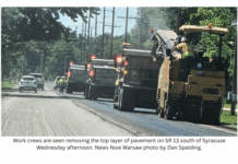 State plans to repave damaged portion of SR 13 South of Syracuse
