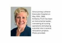 Lutheran’s Chief Nursing Officer Kimberly Finch retiring