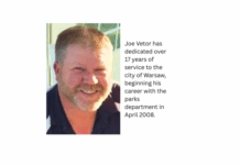 Joe Veter promoted to Warsaw Street Department Superintendent