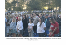 More than 300 turn out in Warsaw for prayer vigil after Kirk’s murder