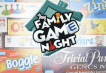 Family Game Night Friday in Warsaw