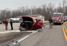 Two killed in collision south of Milford