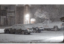 More snow possible again overnight Sunday