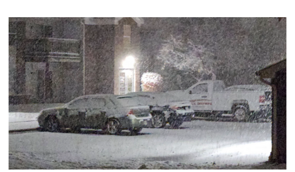 More snow possible again overnight Sunday