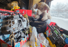 Some early Toys for Tots donations trickling in at a slower pace this year