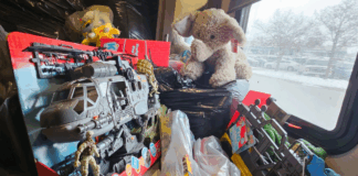 Some early Toys for Tots donations trickling in at a slower pace this year