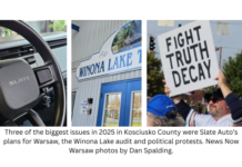 What were the top news stories in Kosciusko County in 2025?