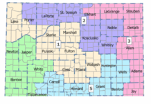 Braun defends redistricting plan while in Warsaw for groundbreaking