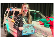 College student who graduates this week is top winner at Ornament Smash