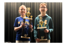 Fiona Fisk and Isaac Qualley top winners in WCS Spelling Be
