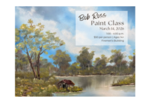 Bob Ross painting class March 14 in Warsaw