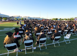 Warsaw commencement will be Friday, May 29 A view of the 2022 commencement at Warsaw Community School's Fisher Field. News Now Warsaw file photo.