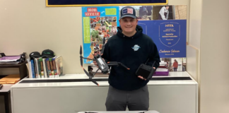 Warsaw Career Center student Beau Goshert earns drone certification