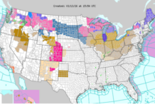 US forecasts blizzard, polar vortex, heat dome and atmospheric river all at once