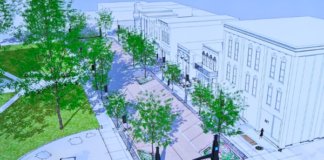 Proposed festival street in Warsaw would add more seating for outdoor dining
