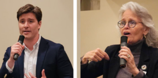 Speeches by Beau Bayh, Kelly Thompson highlight Democratic dinner in Winona Lake