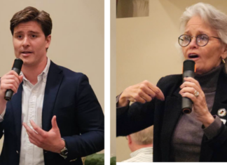 Speeches by Beau Bayh, Kelly Thompson highlight Democratic dinner in Winona Lake