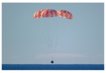 Artemis II crew finishes historic trip around the moon with picture-perfect splashdown