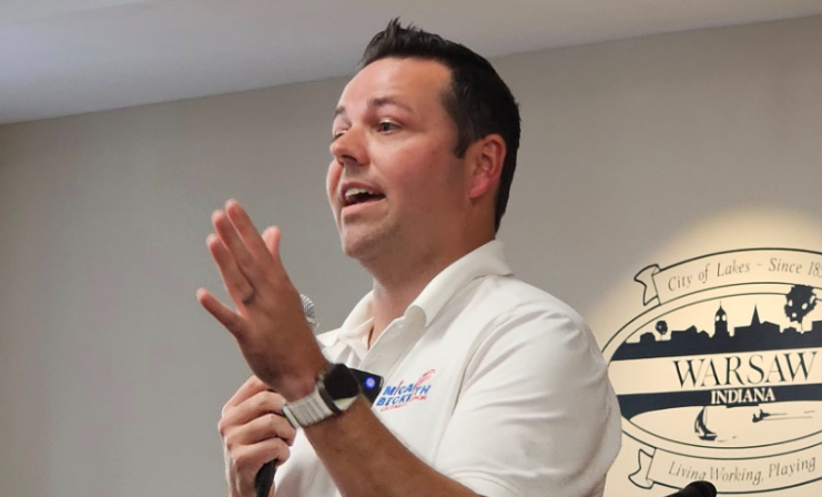 Indiana State Police arrest Dubois County man over alleged threats targeting Lt. Gov. Beckwith