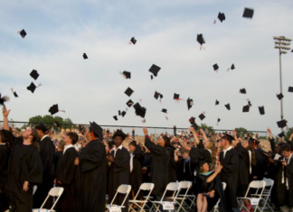 WCS students celebrate 2026 graduation at Fisher Field in Warsaw