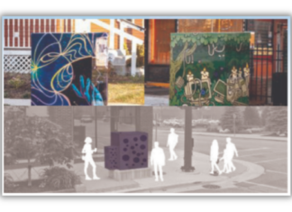 Utility box art project in downtown Warsaw offers $500