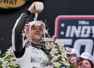 Late pass sends Felix Rosenqvist to the closest Indianapolis 500 win in history