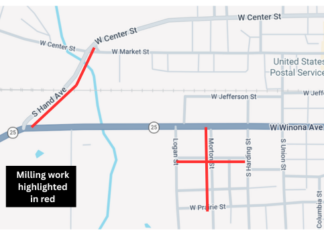 Street milling projects in Warsaw scheduled to begin Monday
