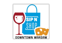 Downtown Warsaw’s Sip N Shop returns Friday from 5-7 p.m.