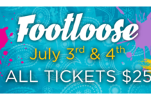 Wagon Wheel’s Weekend promotion offers tickets to Footloose for $25