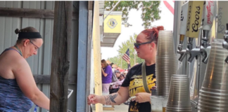 Beer and wine sales picked up Tuesday night with huge turnout at county fair