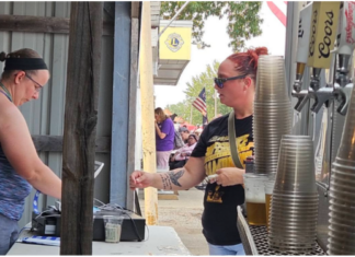 Beer and wine sales picked up Tuesday night with huge turnout at county fair