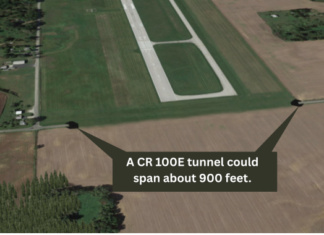 Warsaw airport looking at options for CR 100E, including construction of a tunnel