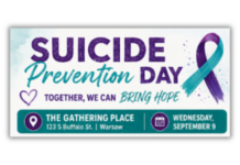 The Gathering Place to host Suicide Prevention Day Sept. 9