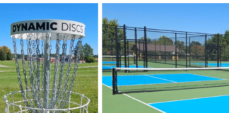 New amenities celebrated Sunday at Pierceton Washington Township Community Park
