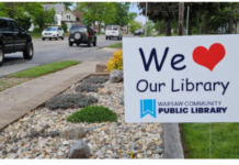 Warsaw Library fundraiser Oct. 22 at Zimmer Biomet Center Lake Pavilion