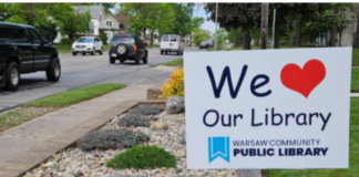Warsaw Library fundraiser Oct. 22 at Zimmer Biomet Center Lake Pavilion
