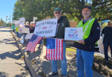 No Kings protesters urge voters to channel their anger on Election Day