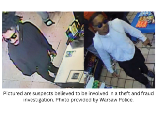 Warsaw Police seek details in theft and fraud investigation
