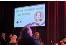 Kensington owner Tony Richards receives Lifetime Achievement Award from Indiana Broadcasters