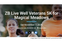 Newly branded ‘ZB Live Well Veterans 5K’ will benefit Magical Meadows