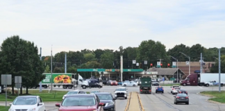 Overnight road construction on Parker Street near Menards begins Wednesday night